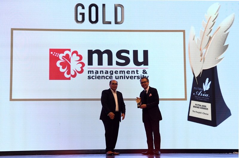 MSU wins Gold at Putra Aria Brand Awards 2024