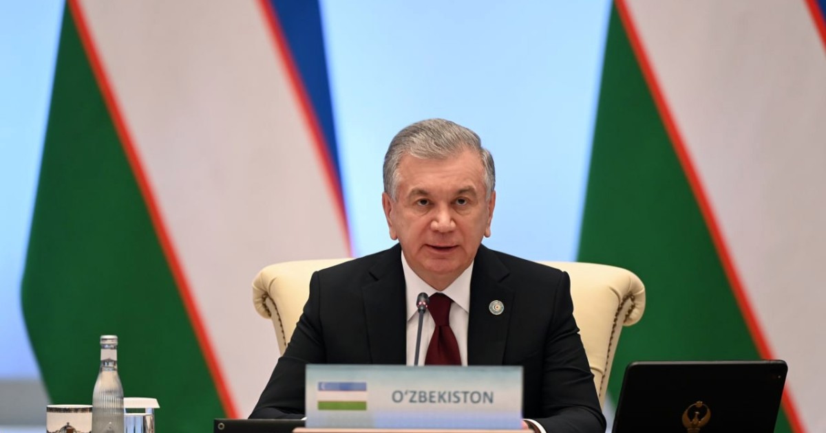 Uzbekistan Shavkat Mirziyoyev